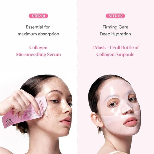Collagen Reedle Shot 100 2 Step Hydrogel Mask