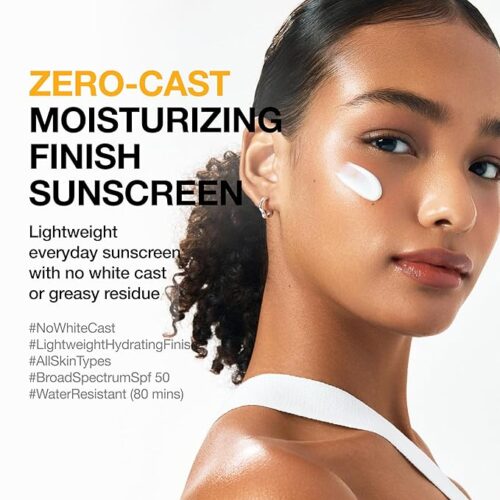 Zero-Cast Moisturizing Finish Sunscreen