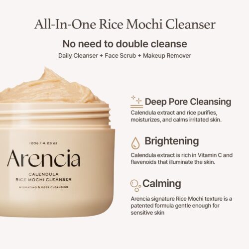 Calendula Rice Mochi Cleanser