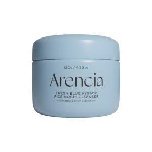 Fresh Blue Hyssop Rice Mochi Cleanser
