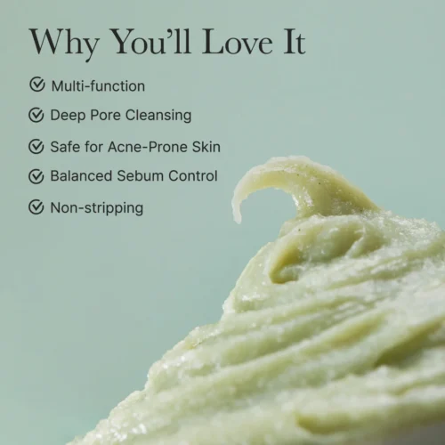 Fresh Green Rice Mochi Cleanser