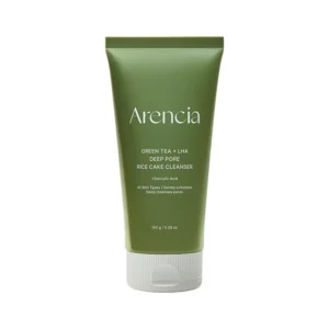 Green Tea + LHA Deep Pore Rice Cake Cleanser