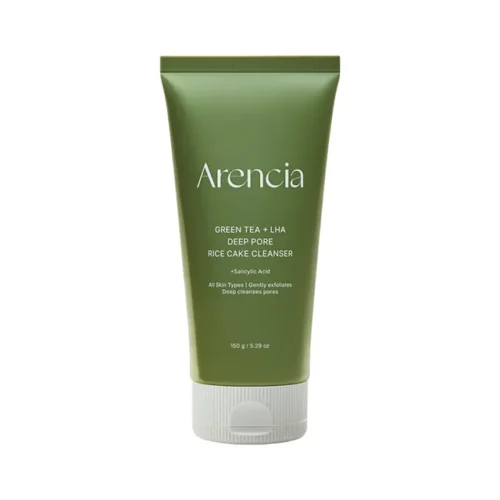 Green Tea + LHA Deep Pore Rice Cake Cleanser
