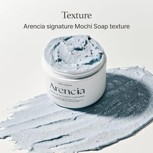 Fresh Blue Hyssop Rice Mochi Cleanser