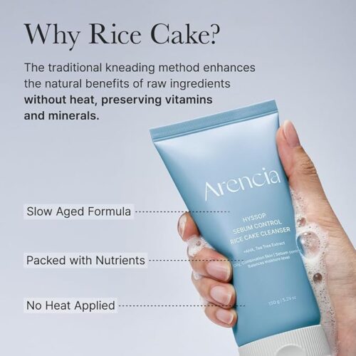 Hyssop Sebum Control Rice Cake Cleanser