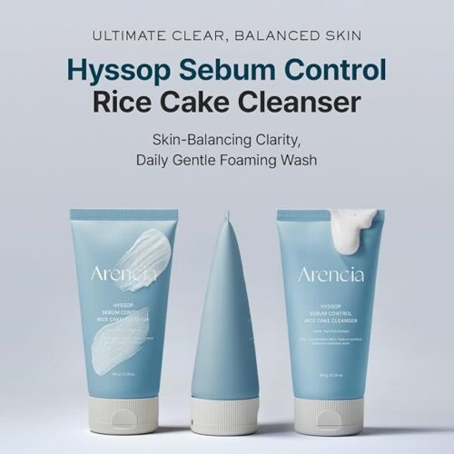 Hyssop Sebum Control Rice Cake Cleanser