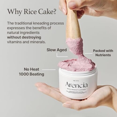Fresh Rosehip Rice Mochi Cleanser