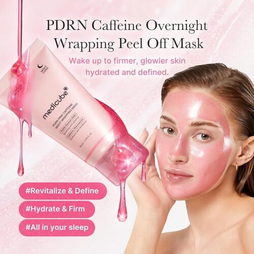 PDRN Pink Caffeine Night Wrapping Mask