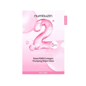 No.2 Rose PDRN Collagen Plumping Sheet Mask
