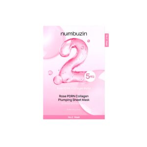 No.2 Rose PDRN Collagen Plumping Sheet Mask