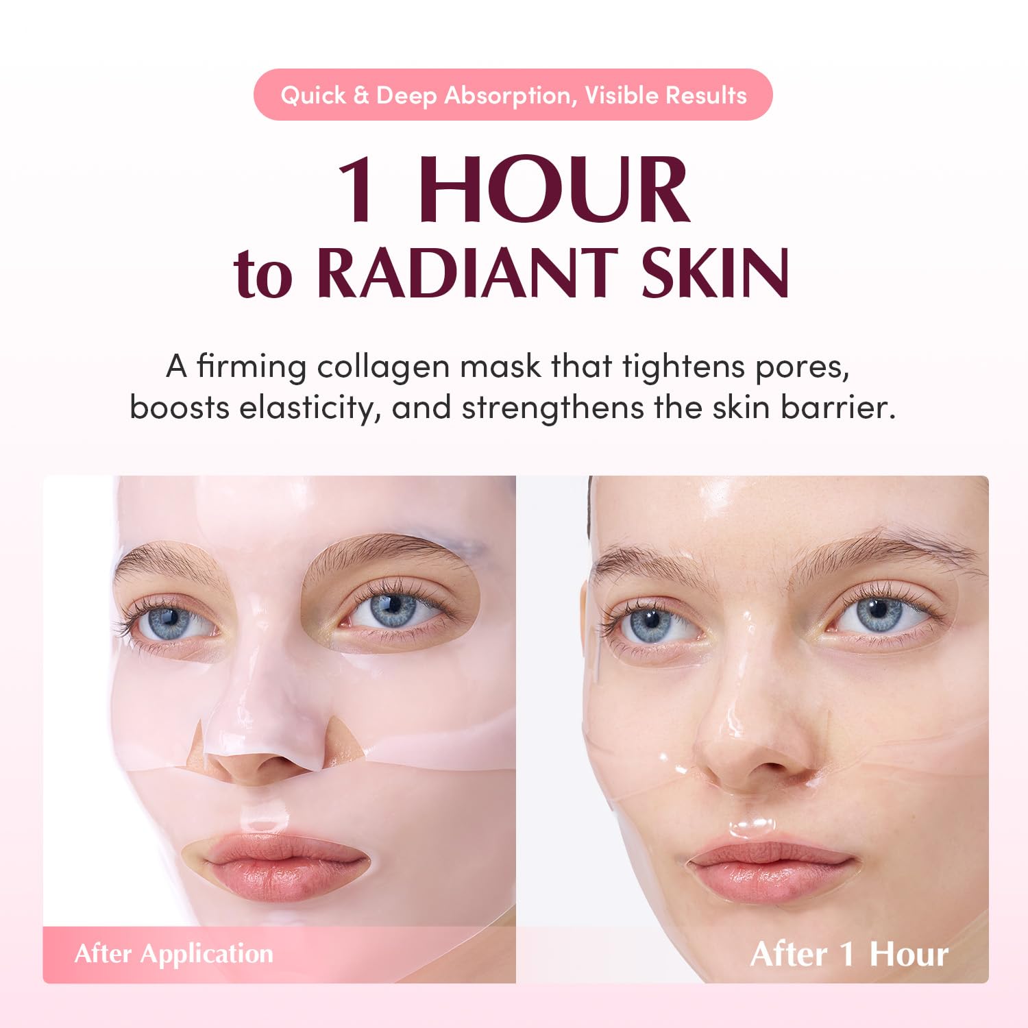 Collagen Pore-Tight Up Hydrogel Mask